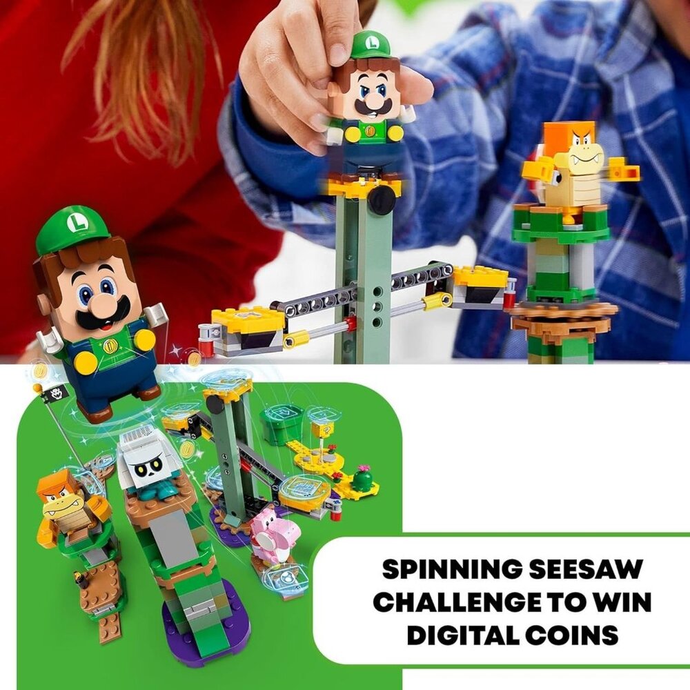 LEGO Super Mario Adventures with Luigi Starter Course Toy for Kids - Picture 4 of 7